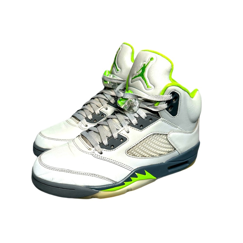 Air Jordan Green Beans size 10. Used, good condition
